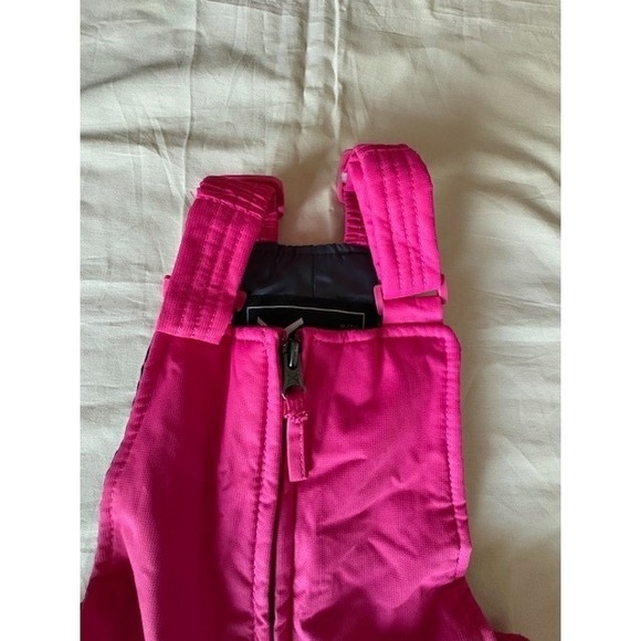 Arctix Girls Pink Snow Bibs Overalls Pants Youth Size XS Insulated Winter Pocket - Picture 8 of 16